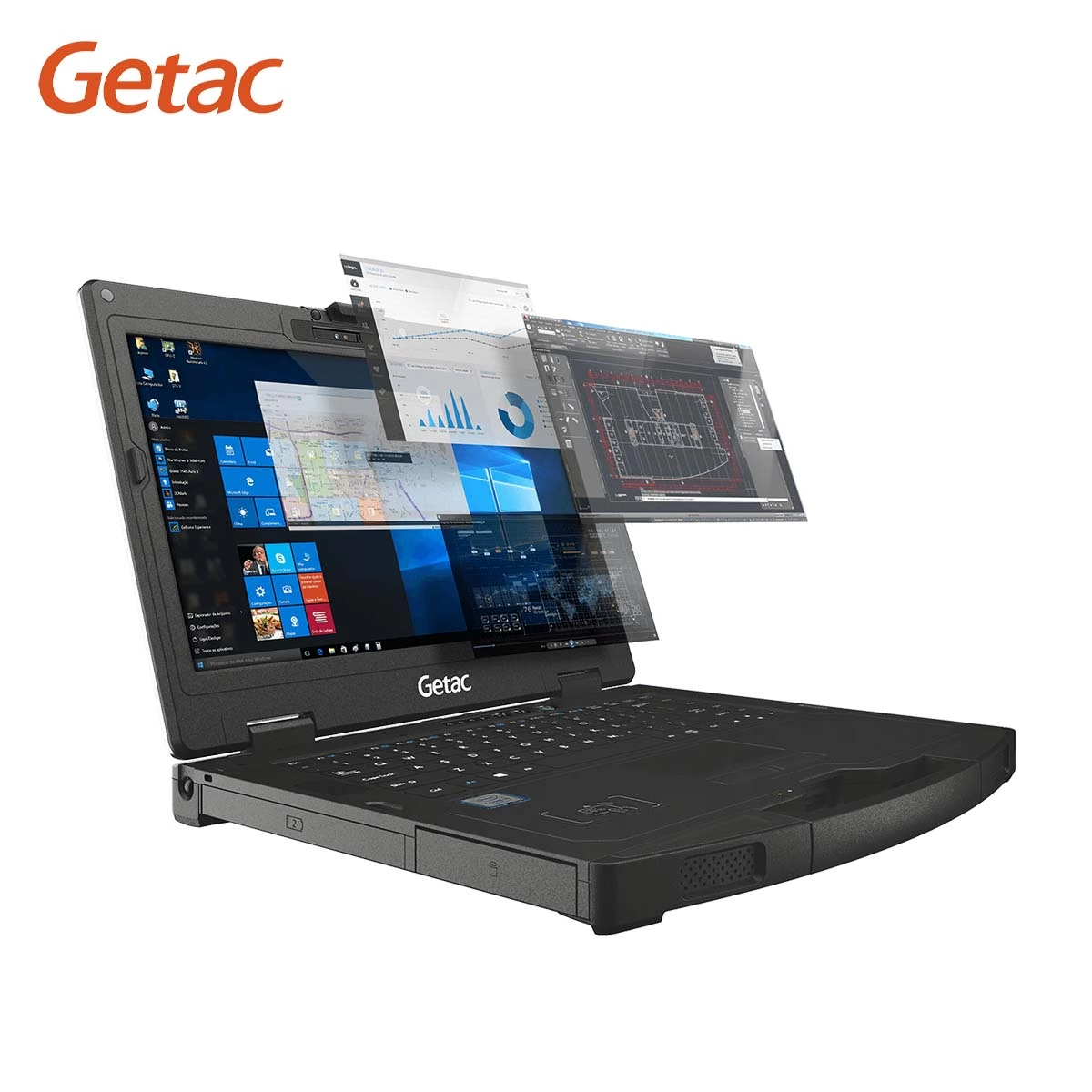 Getac S410G4半强固型移动工作站